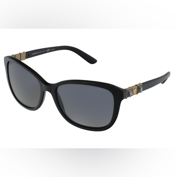 VersacenVE4293B GB1/T3 57 - Black Polarized - Picture 2 of 15